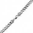Толстый серебряный браслет для реальных мужчин, плетение «Панцирь» шириной 1,2 см