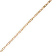Золотой браслет плетение Бисмарк, ширина 0,2 см