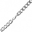 Мужская серебряная цепь весом больше 170 грамм, плетения «Панцирь», шириной 1,5 см