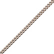 Золотой браслет панцирного плетения ширина 3,5 мм