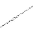 Аккуратный серебряный браслет с чернением квадратного якорного плетения, ширина 3мм