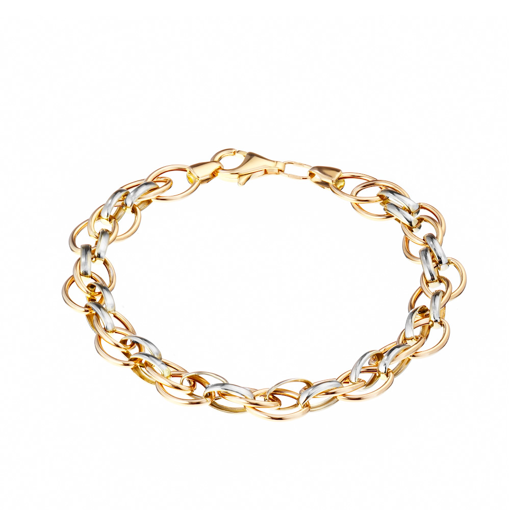Ажурные золотые браслеты женские