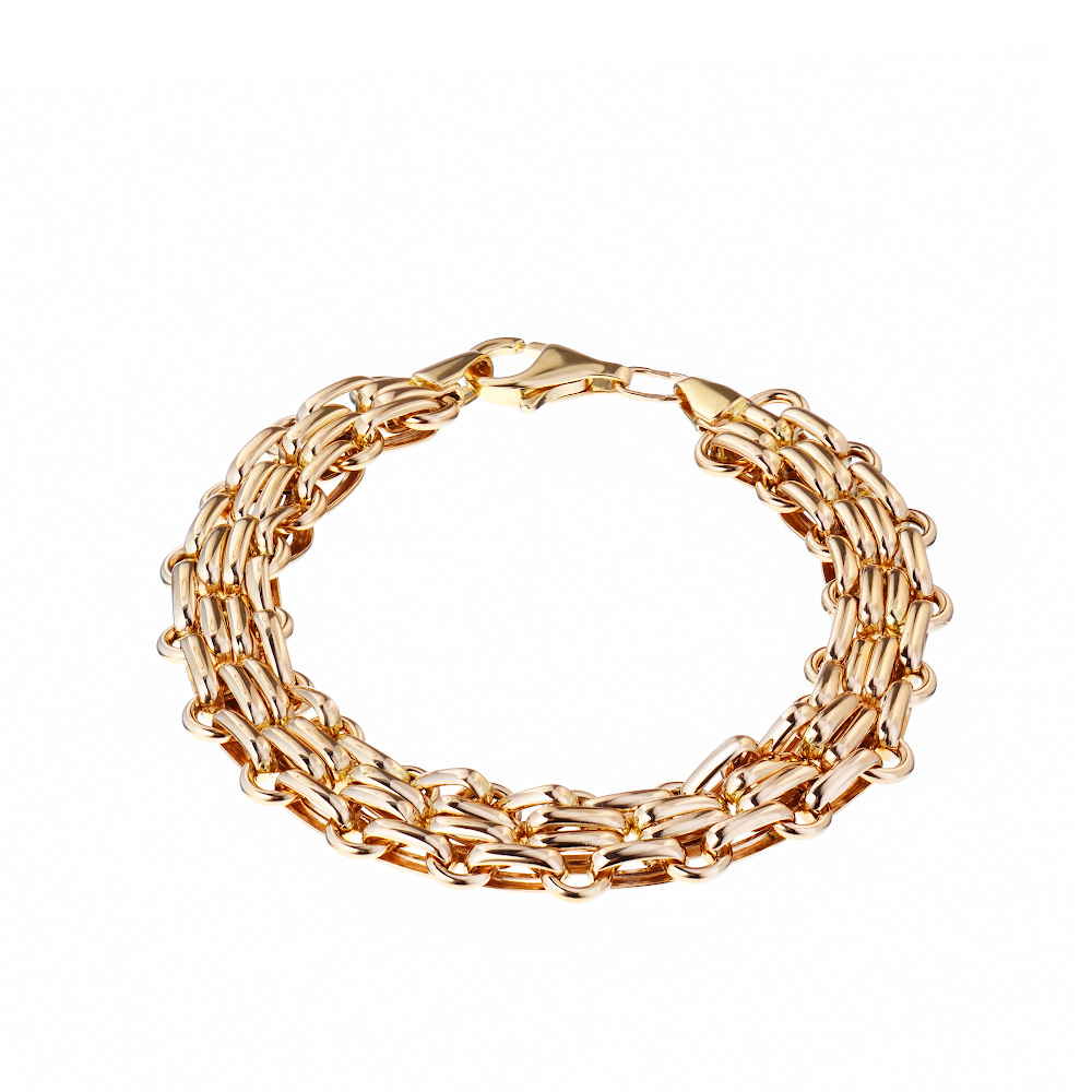 Оригинальные женские браслеты из золота
