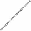 Серебряная цепь Панцирная ширина 2,3 мм