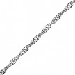 Серебряная цепочка шириной 2 мм, плетение 