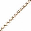 Цепочка плетения царь,  из розового золота, ширино 3,2 мм