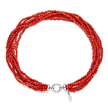 Ожерелье Кармен из красных кораллов
