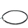 Ожерелье из морского черного жемчуга «Акойя»