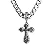 Православный серебряный крестик