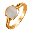 Кольцо из розового золота с цитрином