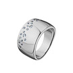 Шикарное кольцо из серебра Frank Trautz с циркониями