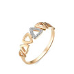 Золотое кольцо с  бриллиантами