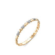 Романтическое золотое кольцо сердечки с бриллиантами