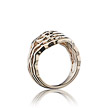 Кольцо с позолотой из серебра, от бренда Breuning
