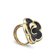 Серебряное кольцо с эмалью и позолотой от бренда Graziella