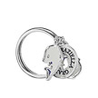 Кольцо из серебра от итальянского бренда Graziella с морской тематикой
