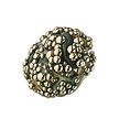 Серебряное кольцо Universo11-Green с шелком, эмалью и позолотой от бренда Graziella