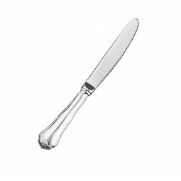 Нож десертный серебряный, со стальным лезвием